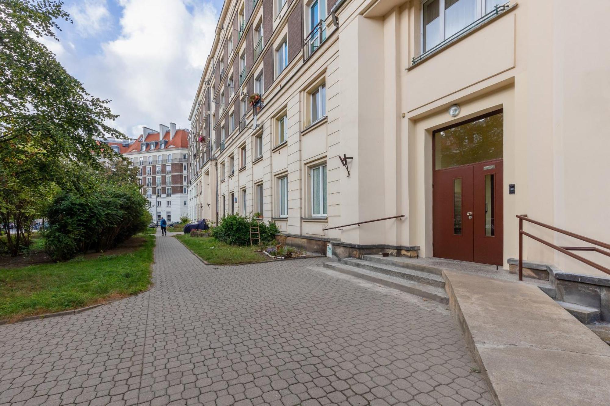 Aleja Wyzwolenia Studio with Mezzanine Warsaw Downtown by Noclegi Renters Eksteriør bilde